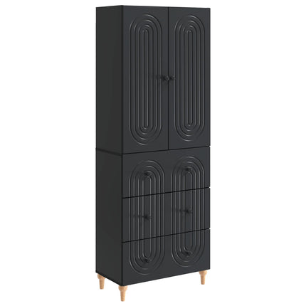 Skab Sæt 2 pcs 66 x 34,5 x 90 cm Konstrueret træ