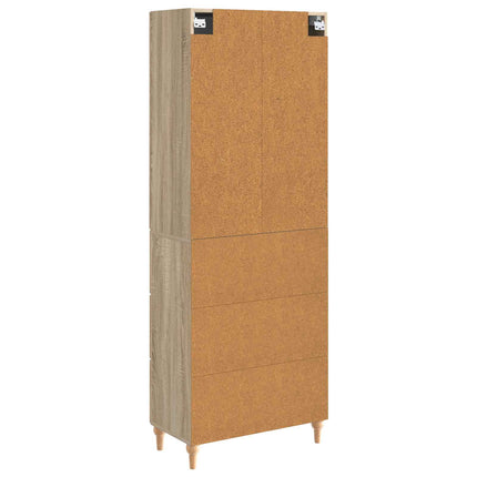 Skab Sæt 2 pcs 66 x 34,5 x 90 cm Konstrueret træ