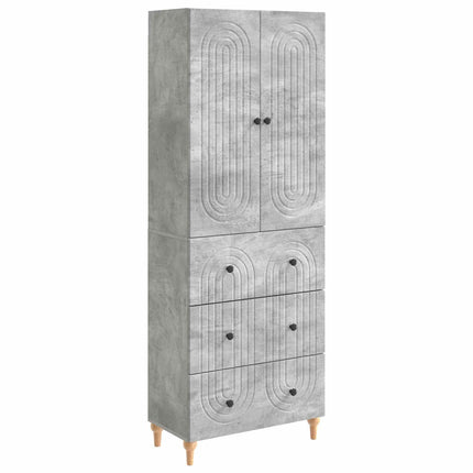 Skab Sæt 2 pcs 66 x 34,5 x 90 cm Konstrueret træ