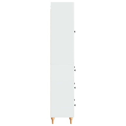 Skab Sæt 2 pcs 66 x 34,5 x 90 cm Konstrueret træ
