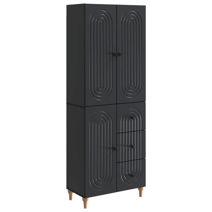 Skab Sæt 2 pcs 66 x 34,5 x 90 cm Konstrueret træ
