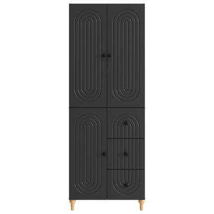 Skab Sæt 2 pcs 66 x 34,5 x 90 cm Konstrueret træ