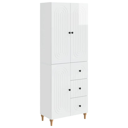 Skab Sæt 2 pcs 66 x 34,5 x 90 cm Konstrueret træ