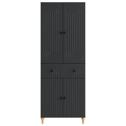 Skab Sæt 2 pcs 66 x 34,5 x 90 cm Konstrueret træ