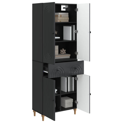 Skab Sæt 2 pcs 66 x 34,5 x 90 cm Konstrueret træ