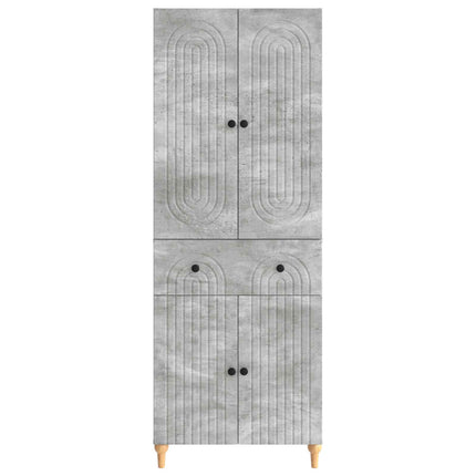 Skab Sæt 2 pcs 66 x 34,5 x 90 cm Konstrueret træ