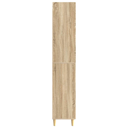 Skab Sæt 2 pcs 66 x 34,5 x 95 cm Konstrueret træ