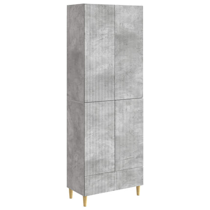 Skab Sæt 2 pcs 66 x 34,5 x 95 cm Konstrueret træ