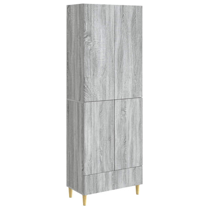 Skab Sæt 2 pcs 66 x 34,5 x 95 cm Konstrueret træ