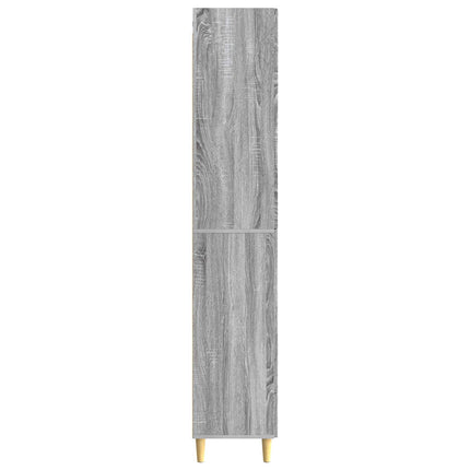 Skab Sæt 2 pcs 66 x 34,5 x 95 cm Konstrueret træ