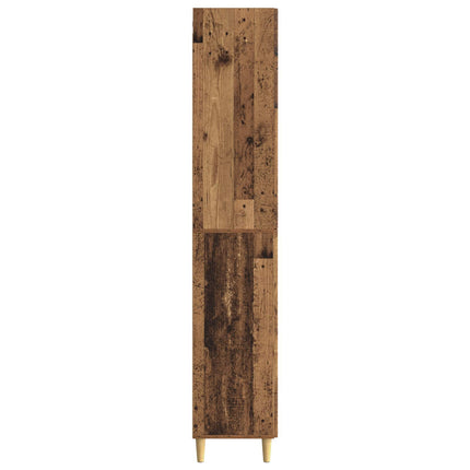Skab Sæt 2 pcs 66 x 34,5 x 95 cm Konstrueret træ
