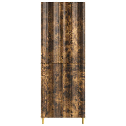Skab Sæt 2 pcs 66 x 34,5 x 90 cm Konstrueret træ