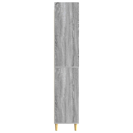 Skab Sæt 2 pcs 66 x 34,5 x 90 cm Konstrueret træ