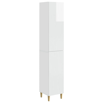 Skab Sæt 2 pcs 33 x 34,5 x 90 cm Konstrueret træ