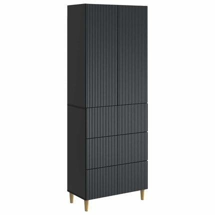 Skab Sæt 2 pcs 66 x 34,5 x 90 cm Konstrueret træ