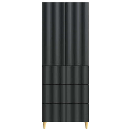 Skab Sæt 2 pcs 66 x 34,5 x 90 cm Konstrueret træ