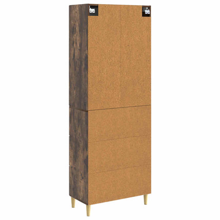 Skab Sæt 2 pcs 66 x 34,5 x 90 cm Konstrueret træ