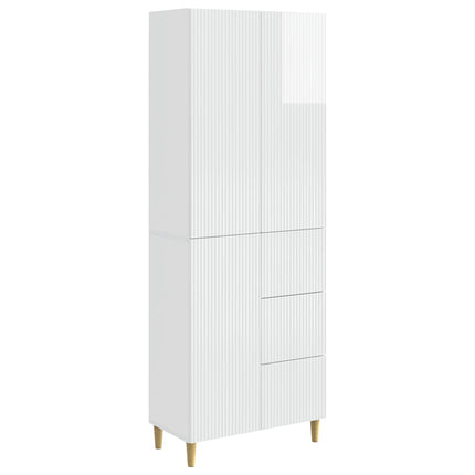 Skab Sæt 2 pcs 66 x 34,5 x 90 cm Konstrueret træ