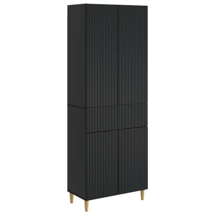 Skab Sæt 2 pcs 66 x 34,5 x 90 cm Konstrueret træ