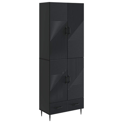 Skab Sæt 2 pcs 66 x 34,5 x 95 cm Konstrueret træ