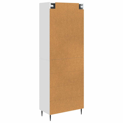 Skab Sæt 2 pcs 66 x 34,5 x 95 cm Konstrueret træ
