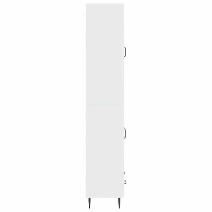 Skab Sæt 2 pcs 66 x 34,5 x 95 cm Konstrueret træ