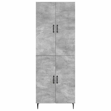 Skab Sæt 2 pcs 66 x 34,5 x 89,5 cm Konstrueret træ