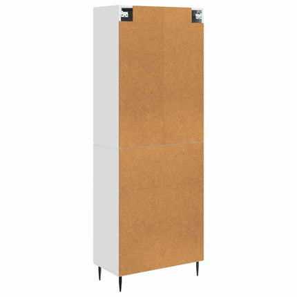 Skab Sæt 2 pcs 66 x 34,5 x 89,5 cm Konstrueret træ