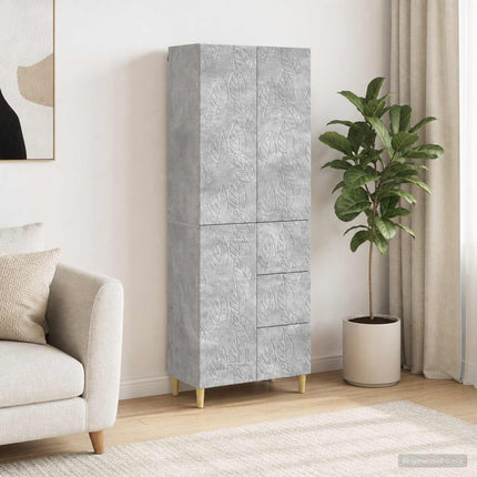 2 pcs Betongrå