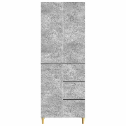 2 pcs Betongrå