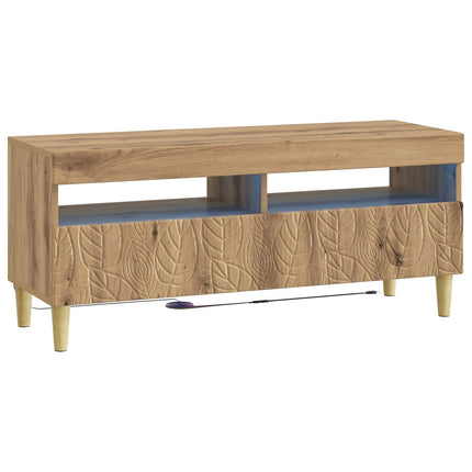 5-delt LED TV-skab Artisan-eg Konstrueret træ