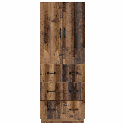 Skab Sæt 2 pcs Gammelt træ 66 x 34,5 x 87 cm Konstrueret træ