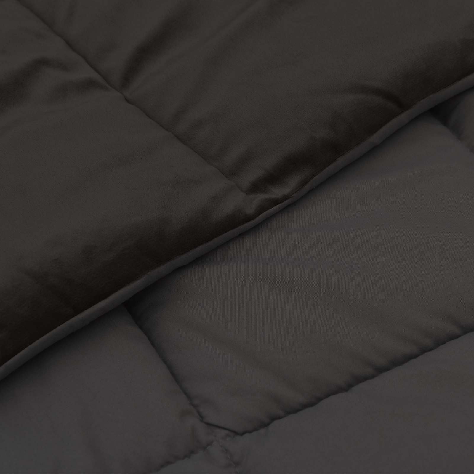 Sommer dyne Quilting Antracit 140 x 200 cm Mikrofiber