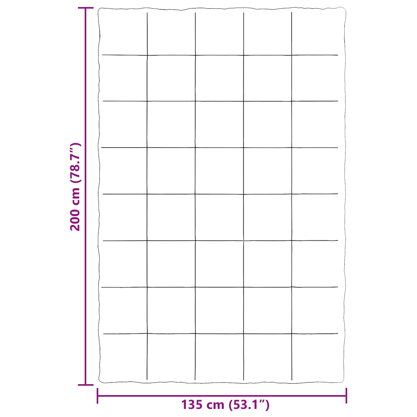 Sommer dyne Quilting Lyserød 135 x 200 cm Mikrofiber
