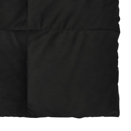 Helårs dyne Quilting Sort 155 x 220 cm Mikrofiber