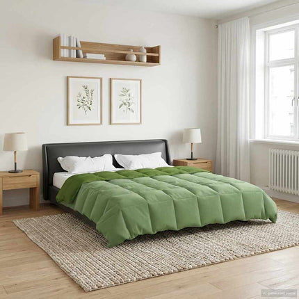Helårs dyne Quilting Grøn 200 x 240 cm Mikrofiber
