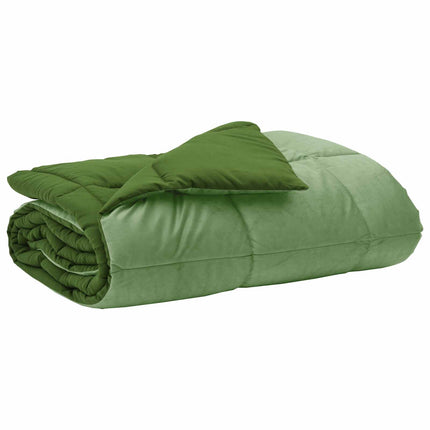 Helårs dyne Quilting Grøn 200 x 240 cm Mikrofiber