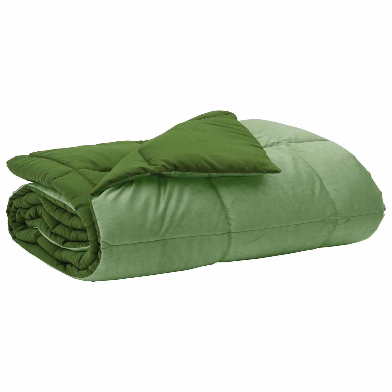 Helårs dyne Quilting Grøn 240 x 260 cm Mikrofiber