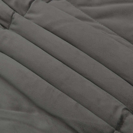 Vinter dyne Quilting Lysegrå 135 x 200 cm Mikrofiber