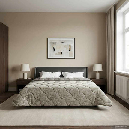 Sommer dyne 200 x 240 cm Sommer Lysegrå Åndbar