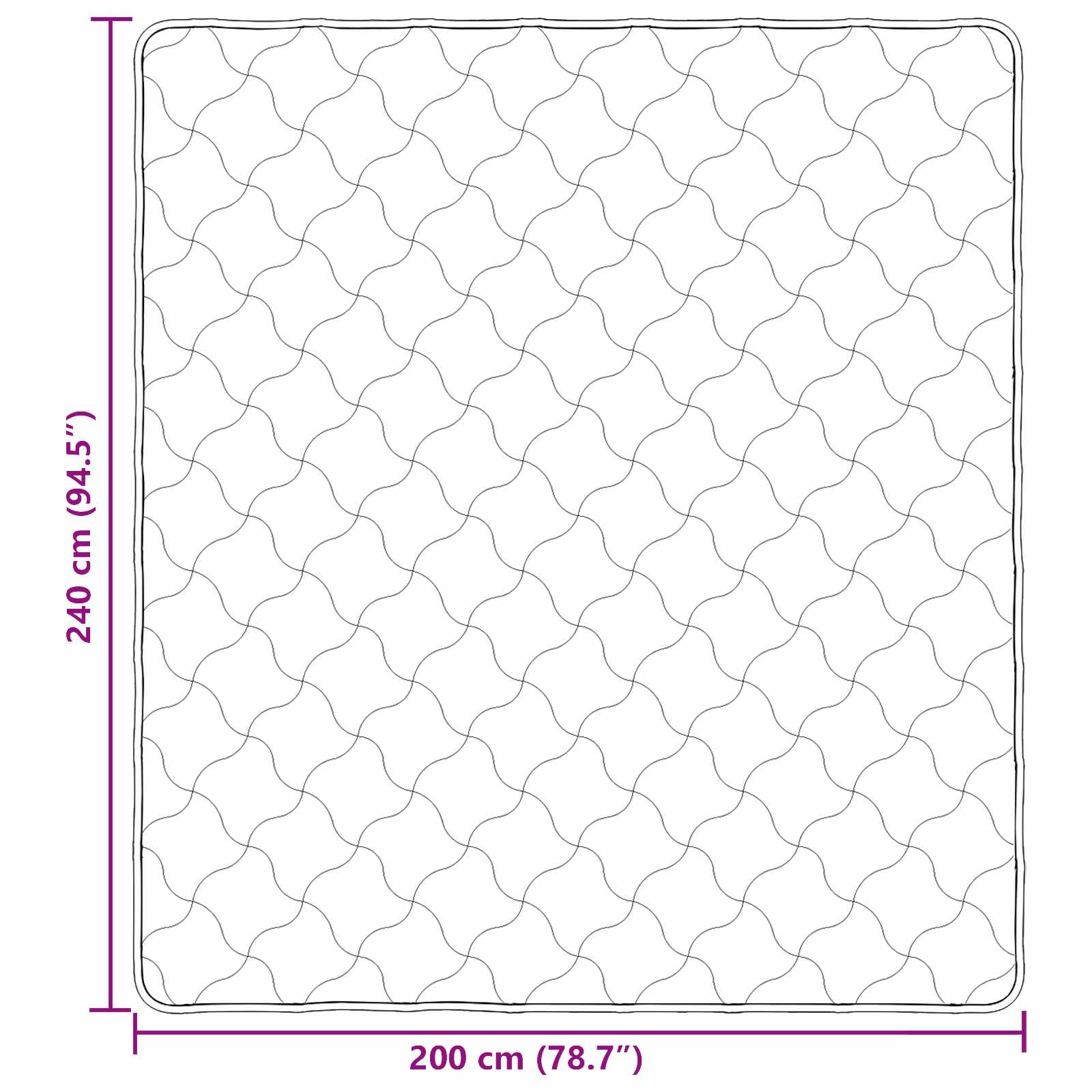 Helårs dyne Antracit 200 x 240 cm Mikrofiber og Teddy fleece