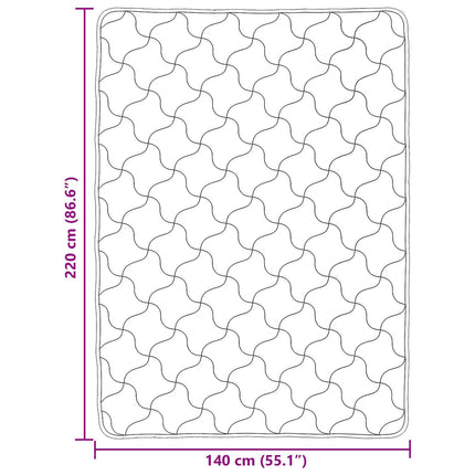 Helårs dyne 140 x 220 cm Nej Gråbrun Åndbar