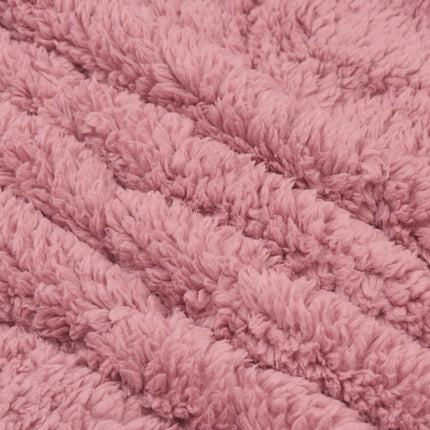 Vinter dyne Lyserød 155 x 220 cm Mikrofiber og Teddy fleece