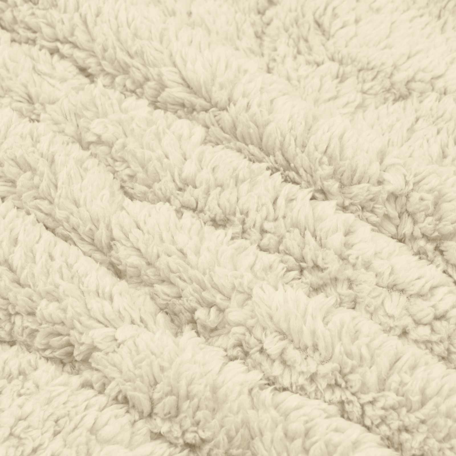Vinter dyne Creme 135 x 200 cm Mikrofiber og Teddy fleece