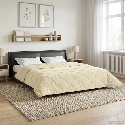 Vinter dyne 240 x 260 cm Vinter Creme Åndbar