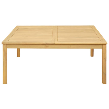 Sofabord Lys akacie 110 x 110 x 45 cm Massivt Akacietræ