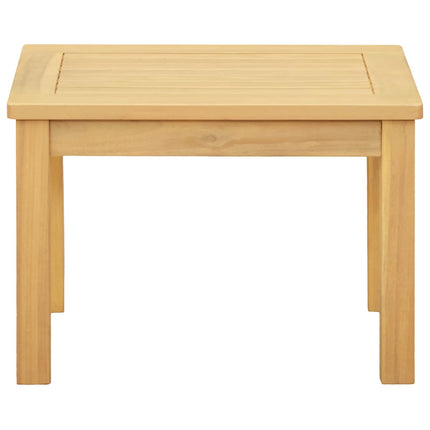 Sofabord Lys akacie 50 x 35 x 36 cm Massivt Akacietræ