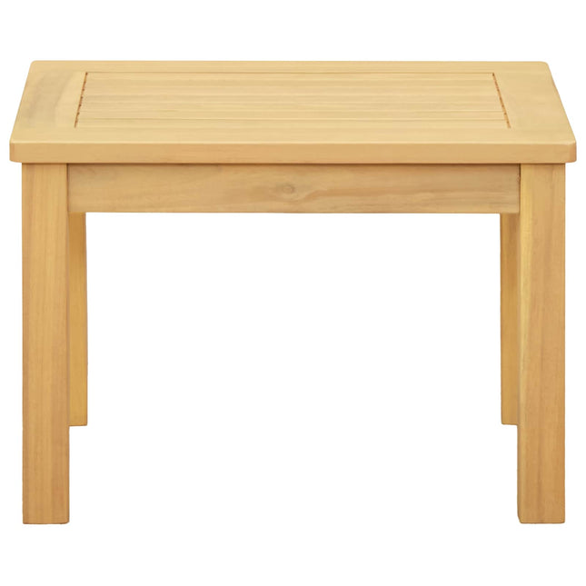 Sofabord Lys akacie 50 x 35 x 36 cm Massivt Akacietræ