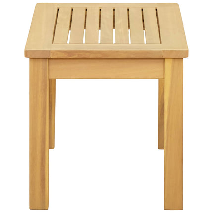 Sofabord Lys akacie 50 x 35 x 36 cm Massivt Akacietræ