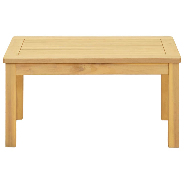 Sofabord Lys akacie 70 x 40 x 36 cm Massivt Akacietræ